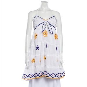 Juliet Dunn Strapless Tunic